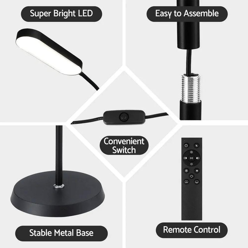SportZone.co.nz Home & Garden > Lighting > Floor Lamps Artiss LED Floor Lamp with Remote Control & 4 Color Temperature Reading Living Room Bedroom Office Artiss LED Floor Lamp with Remote Control & 4 Color Temperature Reading Living Room Bedroom Office