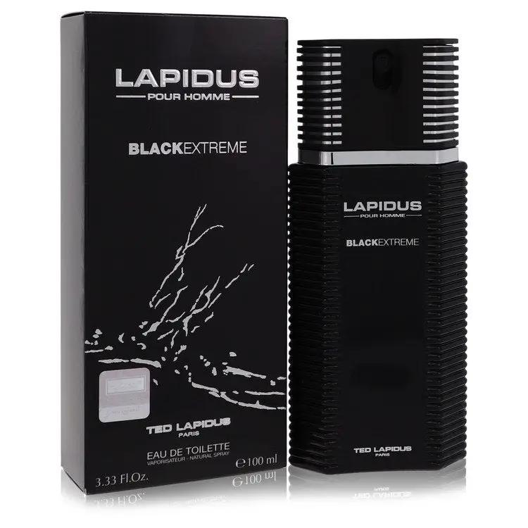 Lapidus Black Extreme Eau De Toilette Spray by Ted Lapidus 100 ml by Brands HD