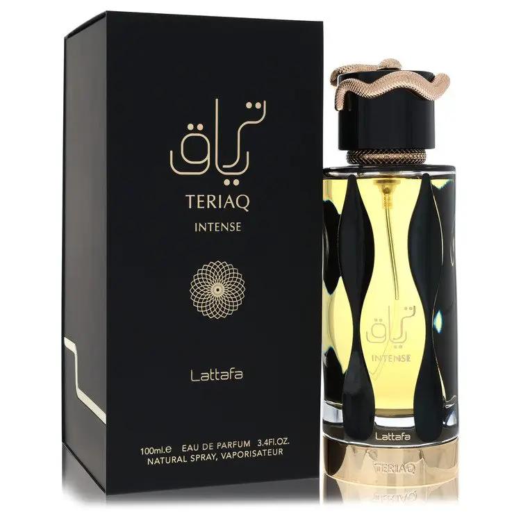 Brands HD Eau De Parfum Spray (Unisex) Lattafa Teriaq Intense Eau De Parfum Spray (Unisex) by Lattafa 100 ml Lattafa Teriaq Intense Eau De Parfum Spray (Unisex) by Lattafa 100 ml
