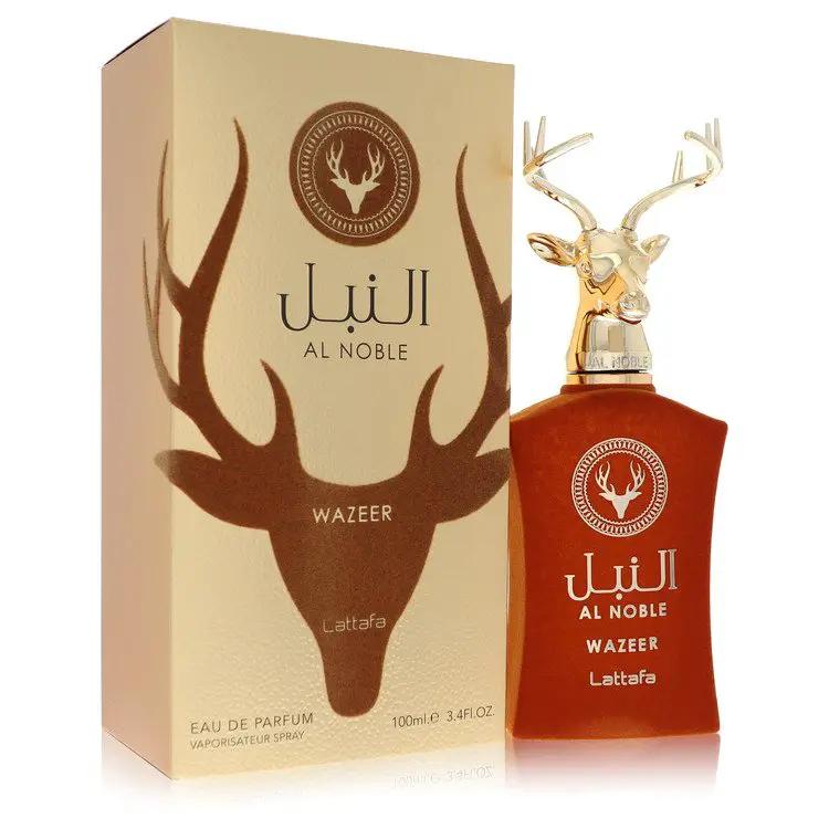Brands HD Eau De Parfum Spray (Unisex) Lattafa Al Noble Wazeer Eau De Parfum Spray (Unisex) by Lattafa 100 ml Lattafa Al Noble Wazeer Eau De Parfum Spray (Unisex) by Lattafa 100 ml