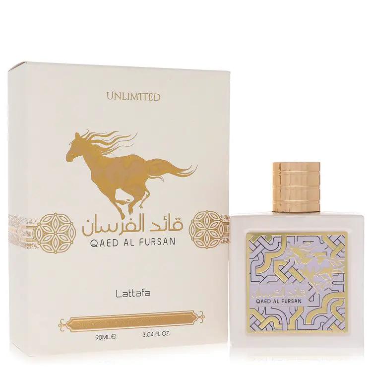 Lattafa Qaed Al Fursan Unlimited Eau De Parfum Spray (Unisex) by Lattafa 90 ml by Brands HD