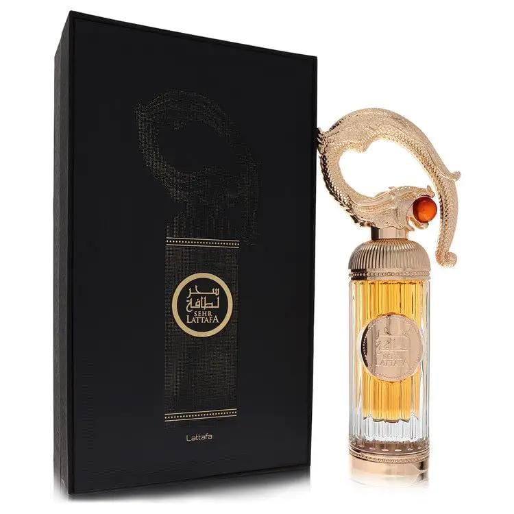 Brands HD Eau De Parfum Spray Lattafa Sehr Eau De Parfum Spray by Lattafa 100 ml Lattafa Sehr Eau De Parfum Spray by Lattafa 100 ml