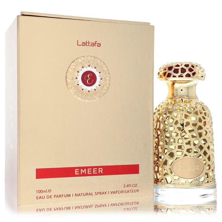 Brands HD Eau De Parfum Spray (Unisex) Lattafa Emeer Eau De Parfum Spray (Unisex) by Lattafa 100 ml Lattafa Emeer Eau De Parfum Spray (Unisex) by Lattafa 100 ml