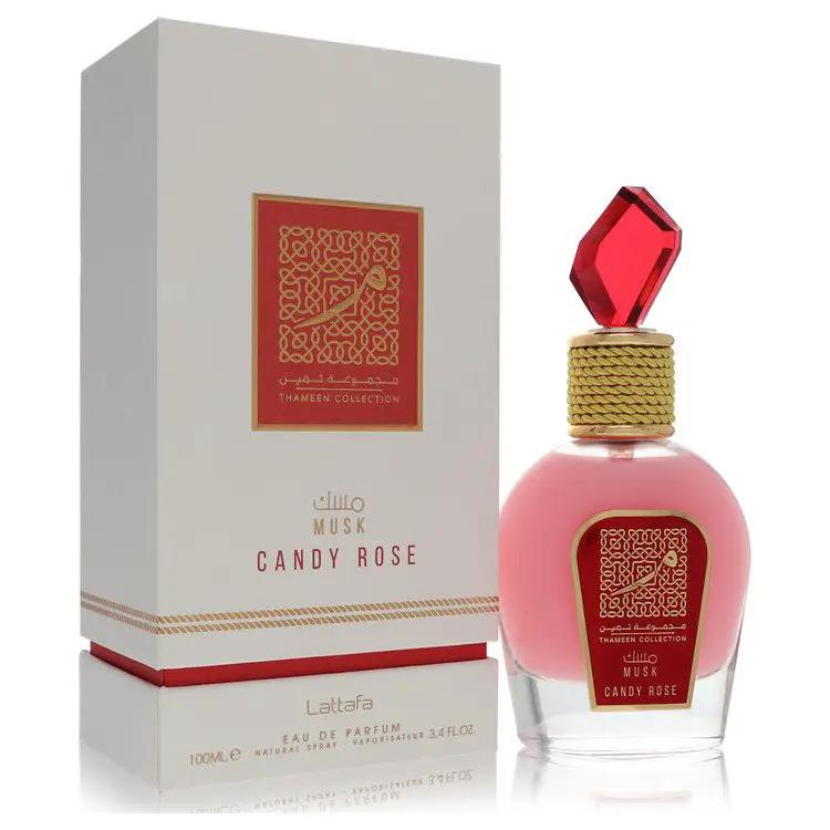Brands HD Eau De Parfum Spray (Unisex) Lattafa Musk Candy Rose Eau De Parfum Spray (Unisex) by Lattafa 100 ml Lattafa Musk Candy Rose Eau De Parfum Spray (Unisex) by Lattafa 100 ml