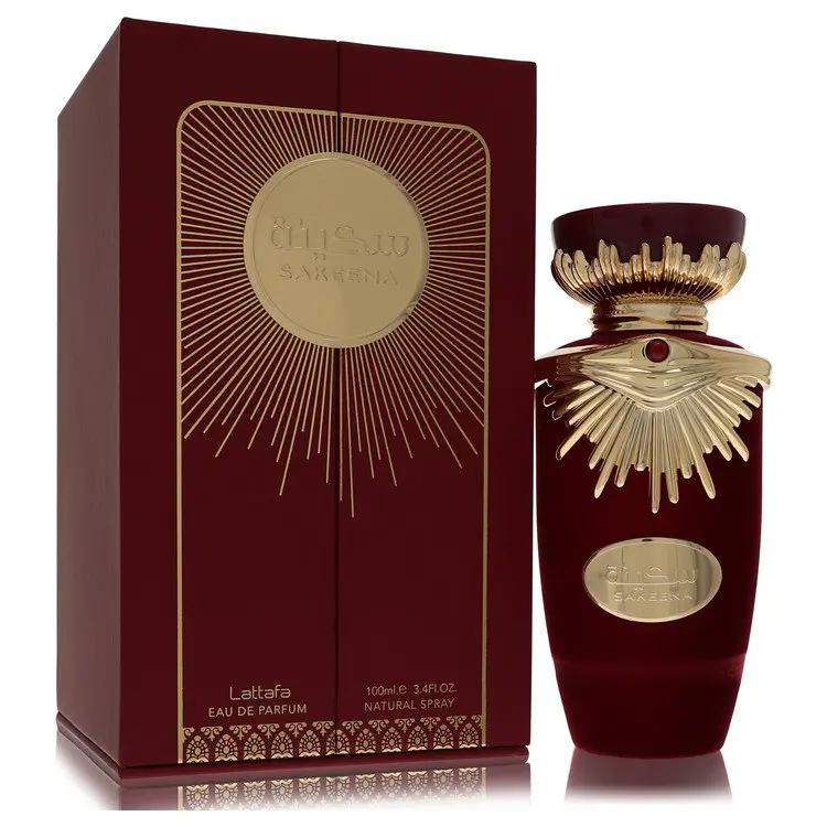 Brands HD Eau De Parfum Spray (Unisex) Lattafa Sakeena Eau De Parfum Spray (Unisex) by Lattafa 100 ml Lattafa Sakeena Eau De Parfum Spray (Unisex) by Lattafa 100 ml