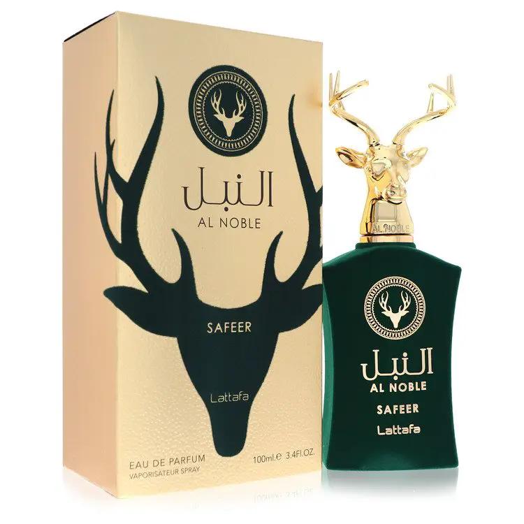 Brands HD Eau De Parfum Spray (Unisex) Lattafa Al Noble Safeer Eau De Parfum Spray (Unisex) by Lattafa 100 ml Lattafa Al Noble Safeer Eau De Parfum Spray (Unisex) by Lattafa 100 ml