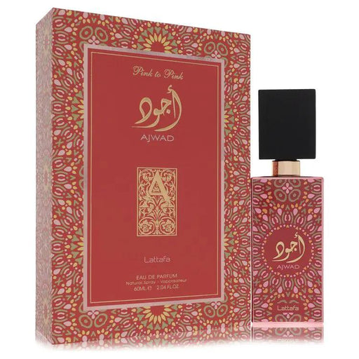 Brands HD Eau De Parfum Spray (Unisex) Lattafa Ajwad Pink To Pink Eau De Parfum Spray (Unisex) by Lattafa 60 ml Lattafa Ajwad Pink To Pink Eau De Parfum Spray (Unisex) by Lattafa 60 ml