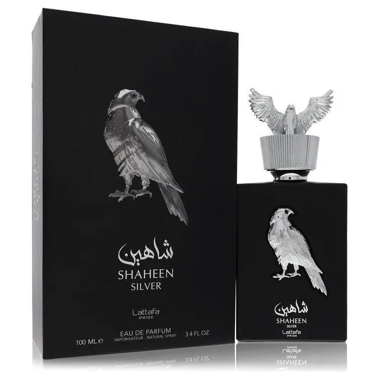 Brands HD Eau De Parfum Spray (Unisex) Lattafa Pride Shaheen Silver Eau De Parfum Spray (Unisex) by Lattafa 100 ml Lattafa Pride Shaheen Silver Eau De Parfum Spray (Unisex) by Lattafa 100 ml