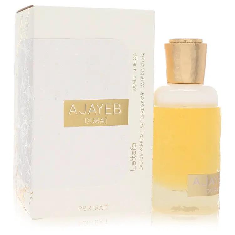 Brands HD Eau De Parfum Spray (Unisex) Lattafa Ajayeb Dubai Portrait Eau De Parfum Spray (Unisex) by Lattafa 100 ml Lattafa Ajayeb Dubai Portrait Eau De Parfum Spray (Unisex) by Lattafa 100 ml