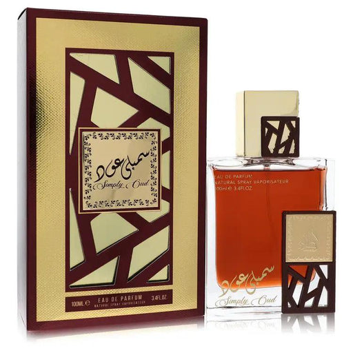 Brands HD Eau De Parfum Spray (Unisex) Lattafa Simply Oud Eau De Parfum Spray (Unisex) by Lattafa 100 ml Lattafa Simply Oud Eau De Parfum Spray (Unisex) by Lattafa 100 ml