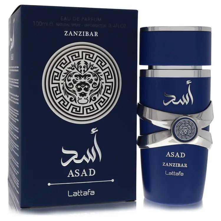 Brands HD Eau De Parfum Spray Lattafa Asad Zanzibar Eau De Parfum Spray by Lattafa 100 ml Lattafa Asad Zanzibar Eau De Parfum Spray by Lattafa 100 ml