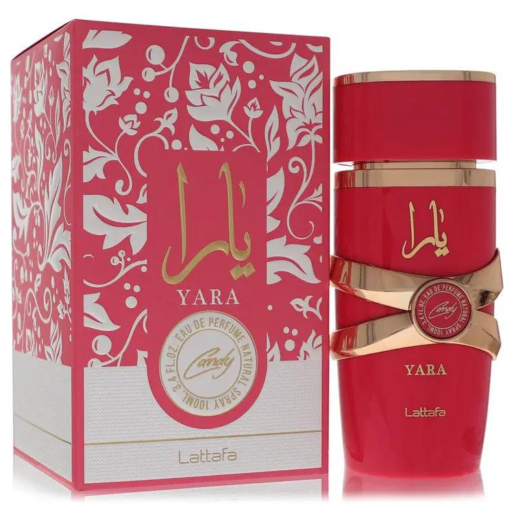 Brands HD Eau De Parfum Spray Lattafa Yara Candy Eau De Parfum Spray by Lattafa 100 ml Lattafa Yara Candy Eau De Parfum Spray by Lattafa 100 ml