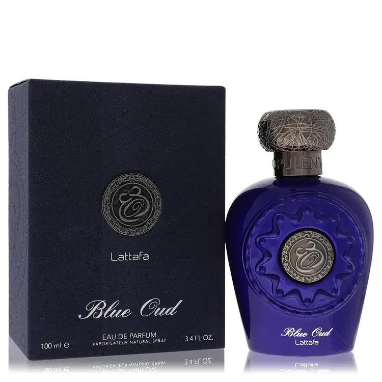 Brands HD Eau De Parfum Spray (Unisex) Lattafa Blue Oud Eau De Parfum Spray (Unisex) by Lattafa 100 ml Lattafa Blue Oud Eau De Parfum Spray (Unisex) by Lattafa 100 ml