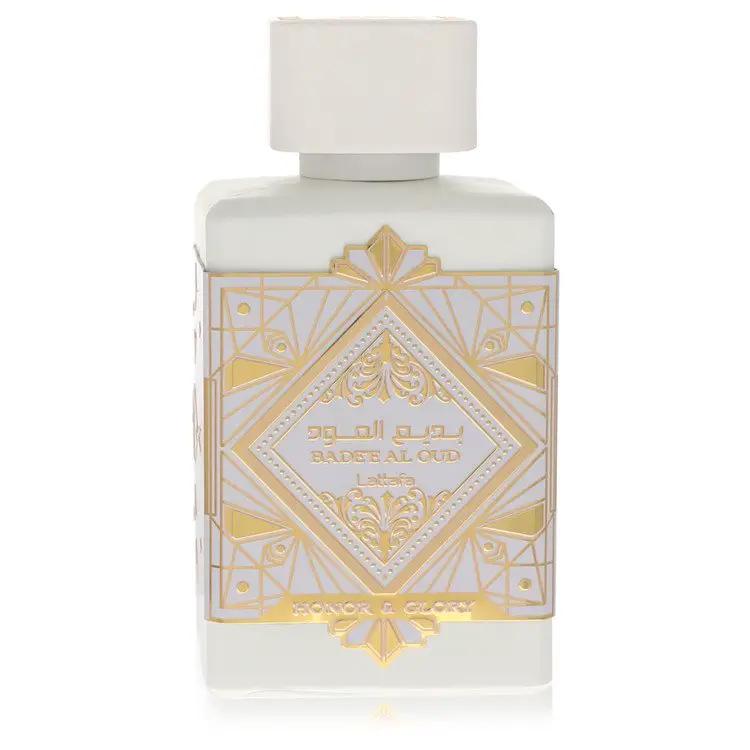 Brands HD Eau De Parfum Spray (Unisex Unboxed) Lattafa Badee Al Oud Honor & Glory Eau De Parfum Spray (Unisex Unboxed) by Lattafa 100 ml Lattafa Badee Al Oud Honor & Glory Eau De Parfum Spray (Unisex Unboxed) by Lattafa 100 ml