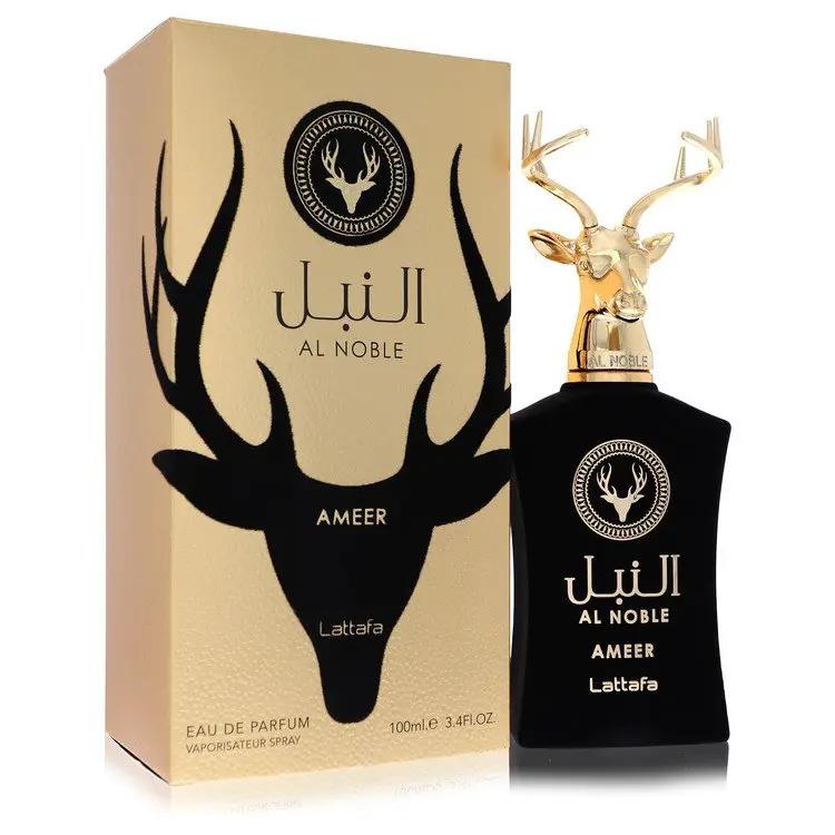 Brands HD Eau De Parfum Spray (Unisex) Lattafa Al Noble Ameer Eau De Parfum Spray (Unisex) by Lattafa 100 ml Lattafa Al Noble Ameer Eau De Parfum Spray (Unisex) by Lattafa 100 ml