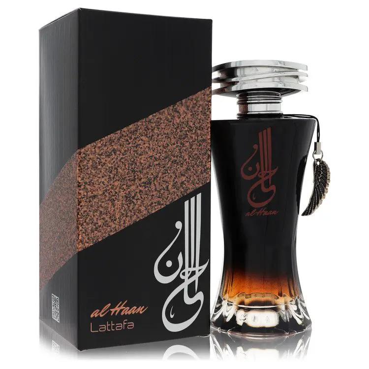Brands HD Eau De Parfum Spray (Unisex) Lattafa Al Haan Eau De Parfum Spray (Unisex) by Lattafa 100 ml Lattafa Al Haan Eau De Parfum Spray (Unisex) by Lattafa 100 ml