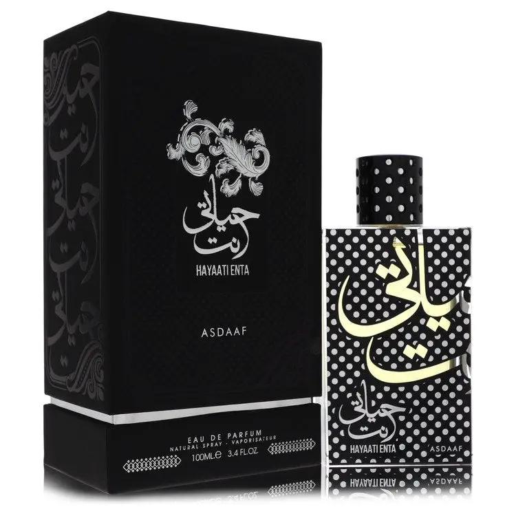 Brands HD Eau De Parfum Spray (Unisex) Lattafa Asdaaf Hayaati Enta Eau De Parfum Spray (Unisex) by Lattafa 100 ml Lattafa Asdaaf Hayaati Enta Eau De Parfum Spray (Unisex) by Lattafa 100 ml