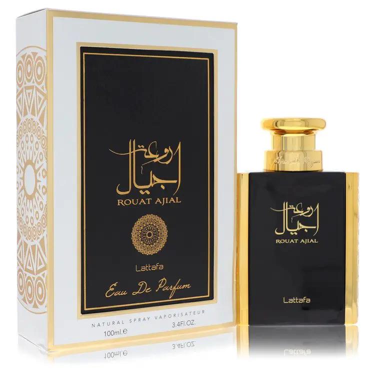 Brands HD Eau De Parfum Spray (Unisex) Lattafa Rouat Ajial Eau De Parfum Spray (Unisex) by Lattafa 100 ml Lattafa Rouat Ajial Eau De Parfum Spray (Unisex) by Lattafa 100 ml