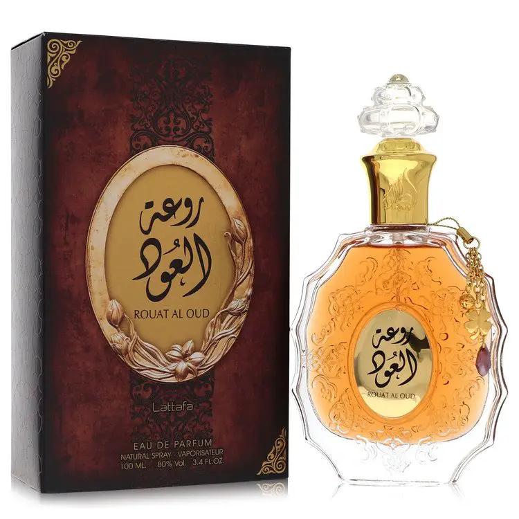Lattafa Rouat Al Oud Eau De Parfum Spray (Unisex) by Lattafa 100 ml by Brands HD