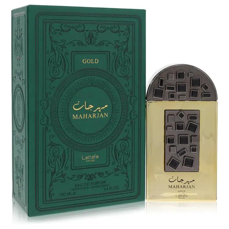 Lattafa Pride Maharjan Gold Eau De Parfum Spray (Unisex) by Lattafa 100 ml by Brands HD
