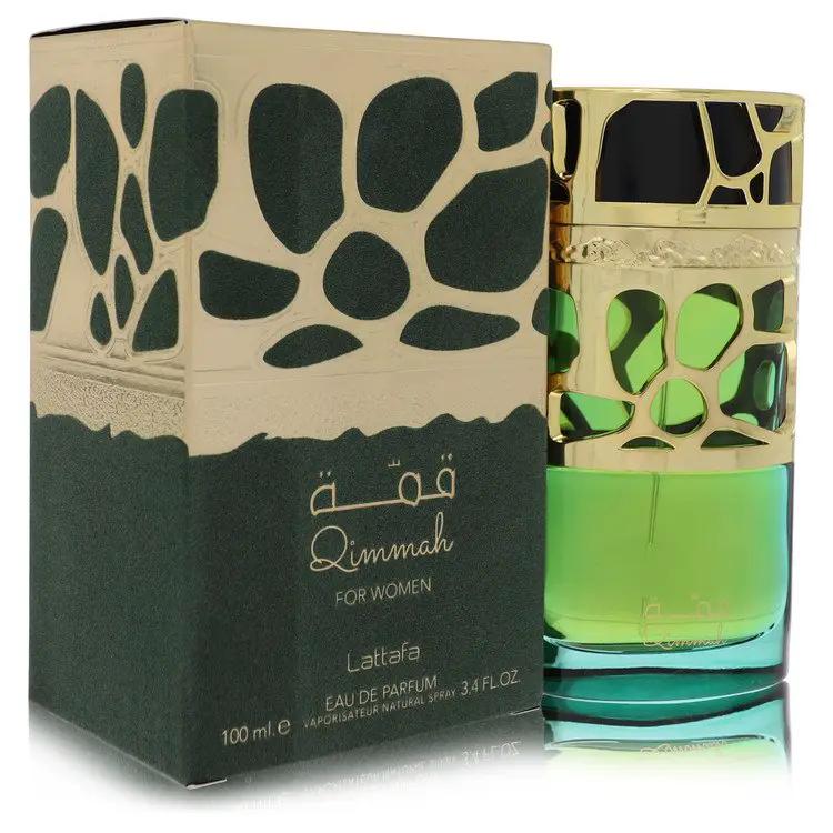 Brands HD Eau De Parfum Spray Lattafa Qimmah Eau De Parfum Spray by Lattafa 100 ml Lattafa Qimmah Eau De Parfum Spray by Lattafa 100 ml