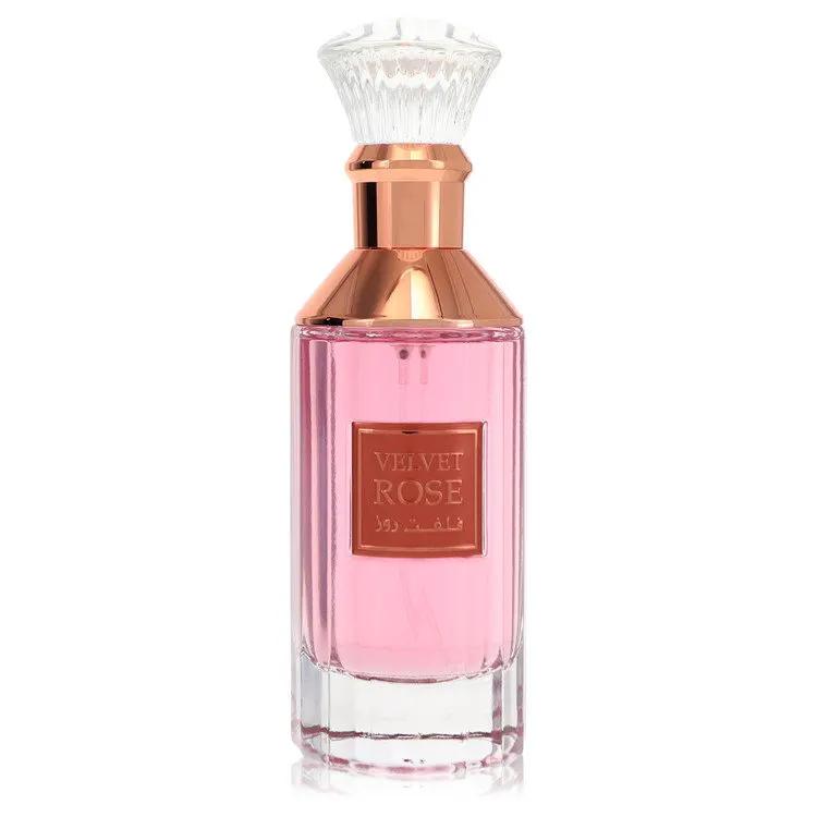 Lattafa Velvet Rose Eau De Parfum Spray (Unisex Unboxed) by Lattafa 100 ml by Brands HD