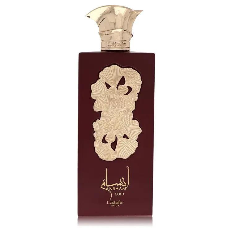 Brands HD Eau De Parfum Spray (Unisex Unboxed) Lattafa Pride Ansaam Gold Eau De Parfum Spray (Unisex Unboxed) by Lattafa 100 ml Lattafa Pride Ansaam Gold Eau De Parfum Spray (Unisex Unboxed) by Lattafa 100 ml