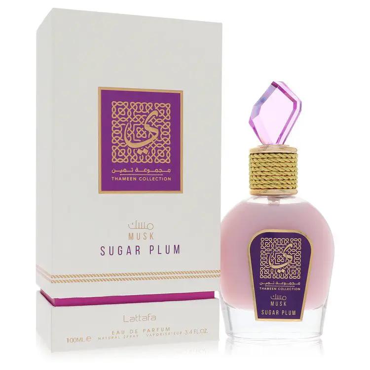 Brands HD Eau De Parfum Spray (Unisex) Lattafa Musk Sugar Plum Eau De Parfum Spray (Unisex) by Lattafa 100 ml Lattafa Musk Sugar Plum Eau De Parfum Spray (Unisex) by Lattafa 100 ml