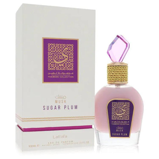 Brands HD Eau De Parfum Spray (Unisex) Lattafa Musk Sugar Plum Eau De Parfum Spray (Unisex) by Lattafa 100 ml Lattafa Musk Sugar Plum Eau De Parfum Spray (Unisex) by Lattafa 100 ml
