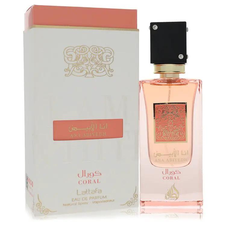 Brands HD Eau De Parfum Spray (Unisex) Ana Abiyed Coral Eau De Parfum Spray (Unisex) by Lattafa 60 ml Ana Abiyed Coral Eau De Parfum Spray (Unisex) by Lattafa 60 ml