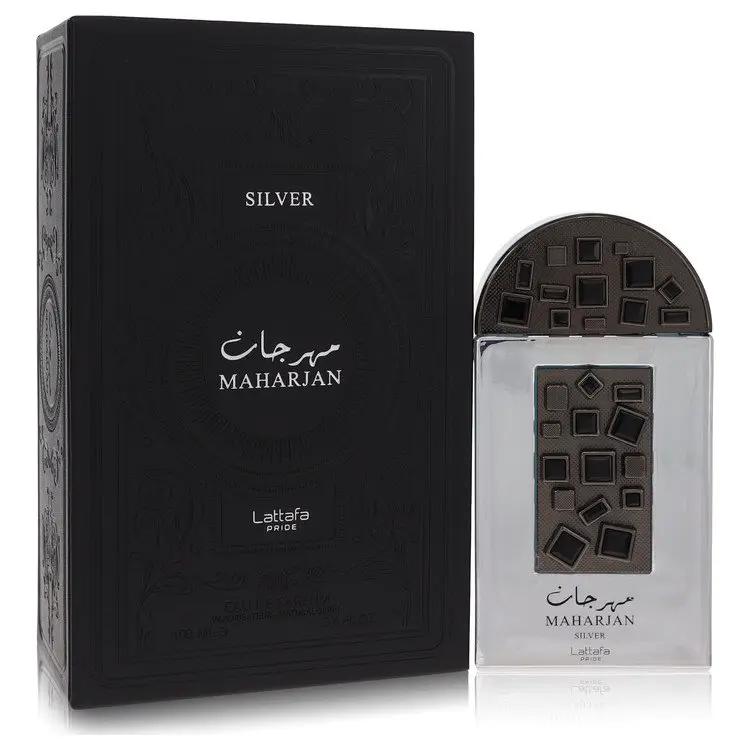 Lattafa Pride Maharjan Silver Eau De Parfum Spray (Unisex) by Lattafa 100 ml by Brands HD