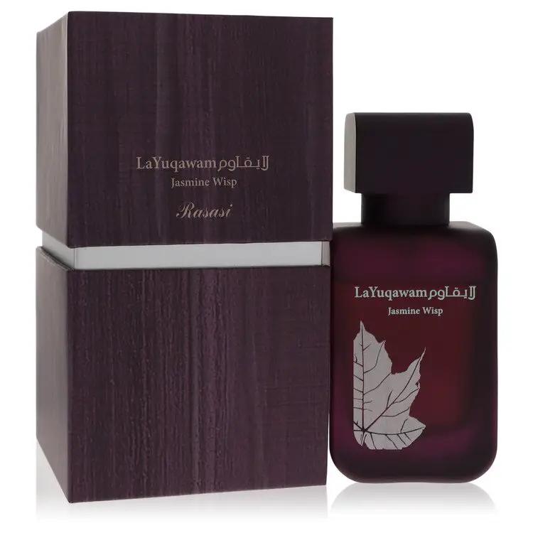 La Yuqawam Jasmine Wisp Eau De Parfum Spray by Rasasi 75 ml by Brands HD