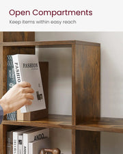 Bookshelf Bookcase Vasagle by The Shopsite