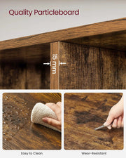 Bookshelf Bookcase Vasagle by The Shopsite
