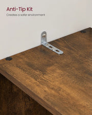 Bookshelf Bookcase Vasagle by The Shopsite
