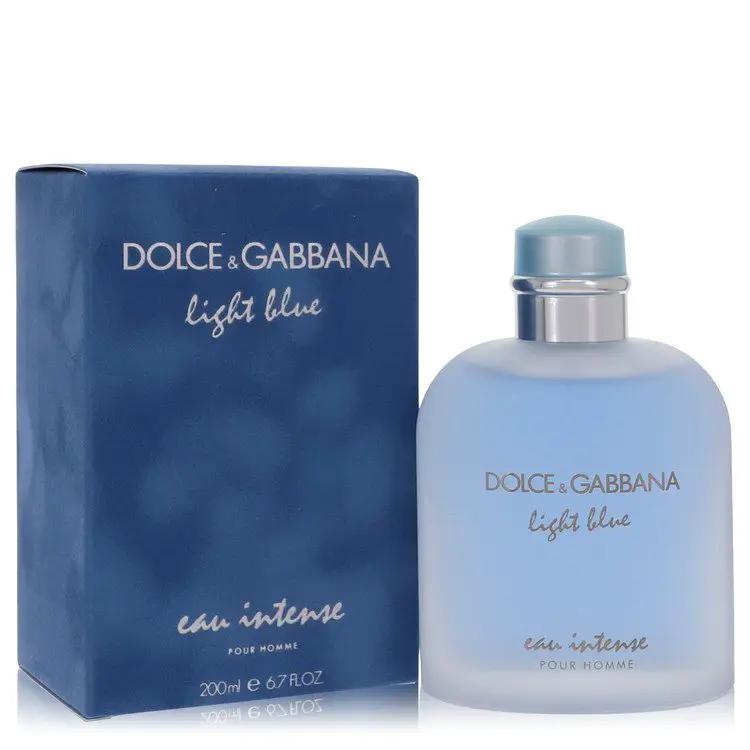Light Blue Eau Intense Eau De Parfum Spray by Dolce & Gabbana 200 ml by Brands HD