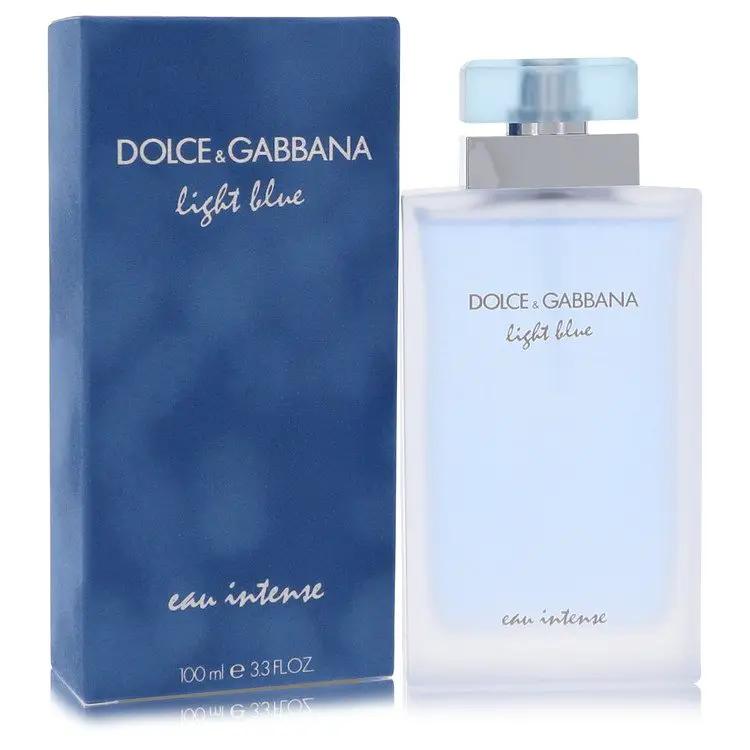 Light Blue Eau Intense Eau De Parfum Spray by Dolce & Gabbana 100 ml by Brands HD