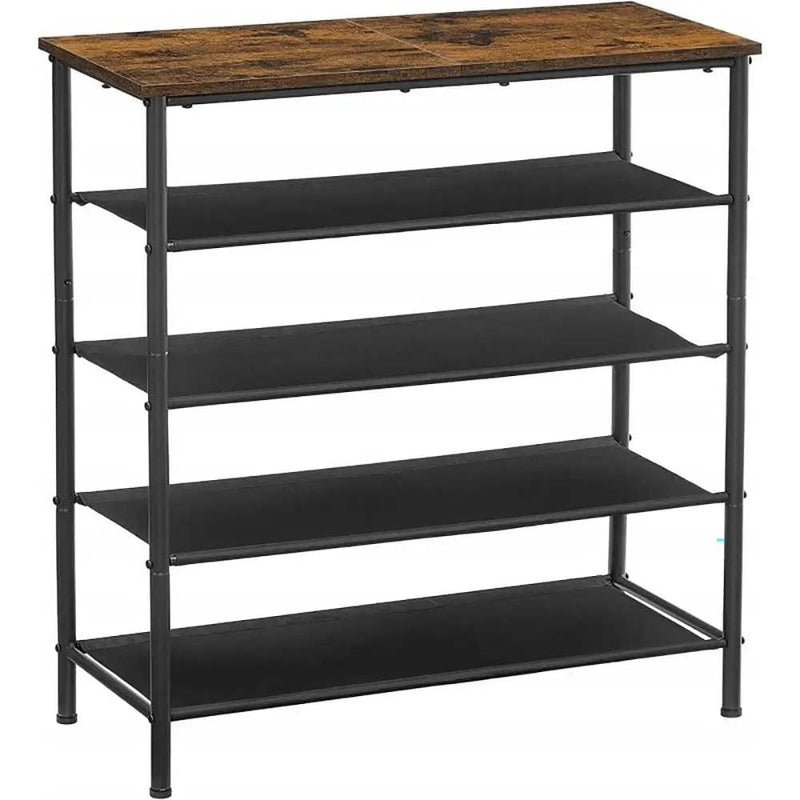 The Shopsite Home-living Shoe Rack Organiser 5 Tier Narrow Shoe Storage Shelf Shoe Rack Organiser 5 Tier Narrow Shoe Storage Shelf