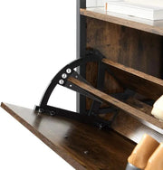 The Shopsite HOME-LIVING Shoe Rack Storage with 3 Compartments Shoe Rack Storage with 3 Compartments