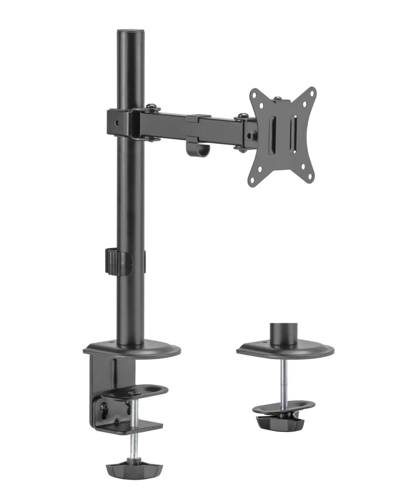Locktight Single-Monitor steel articulating mount by sue-e furniture