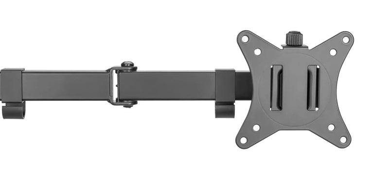 Locktight Dual-Monitor steel articulating mount by sue-e furniture