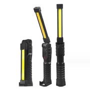 g8buynz Rechargeable LED Work Light Automotive Foldable USB Portable Flashlight Rechargeable LED Work Light Automotive Foldable USB Portable Flashlight