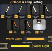 g8buynz Rechargeable LED Work Light Automotive Foldable USB Portable Flashlight Rechargeable LED Work Light Automotive Foldable USB Portable Flashlight