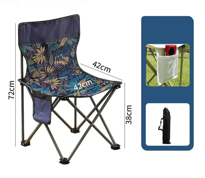 Ultralight Portable Folding Chair – For Camping, Fishing & Picnics LFRD10117 by ECOTREK