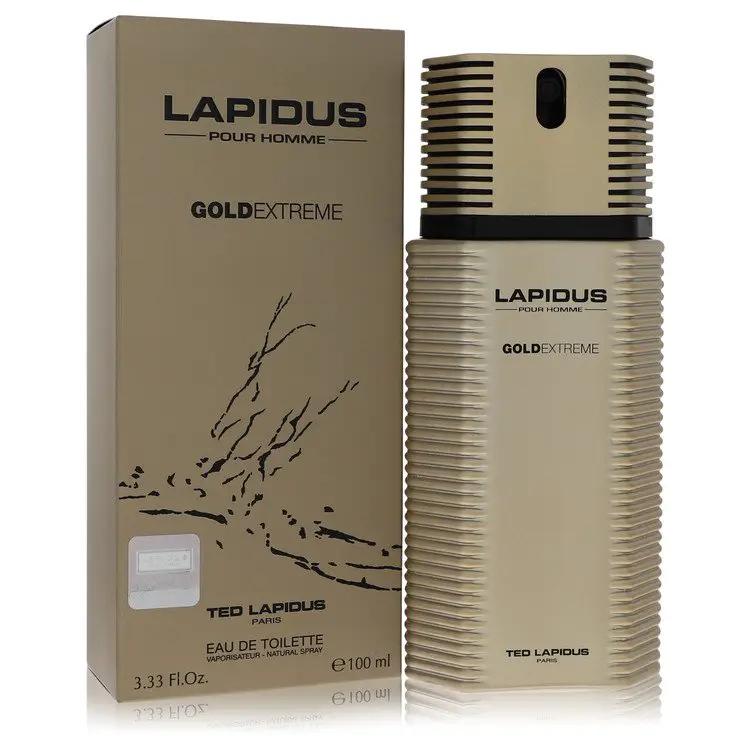 Lapidus Gold Extreme Eau De Toilette Spray by Ted Lapidus 100 ml by Brands HD