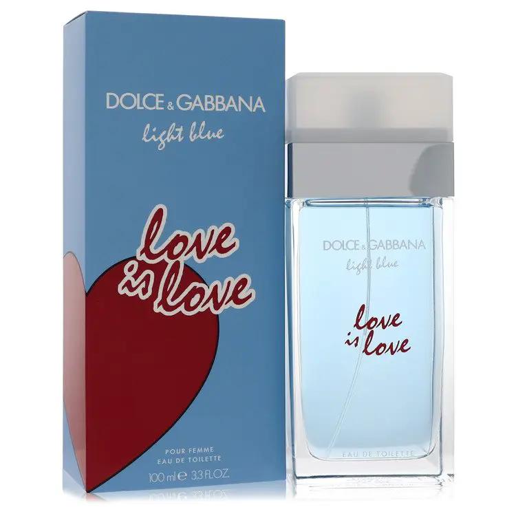 Light Blue Love Is Love Eau De Toilette Spray by Dolce & Gabbana 100 ml by Brands HD
