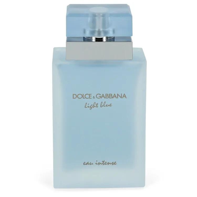 Light Blue Eau Intense Eau De Parfum Spray (unboxed) by Dolce & Gabbana 50 ml by Brands HD