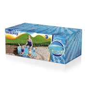 Bestway 1.22m x 25cm Kids Above Ground Pool Sea Life Design Portable by salelink.co.nz