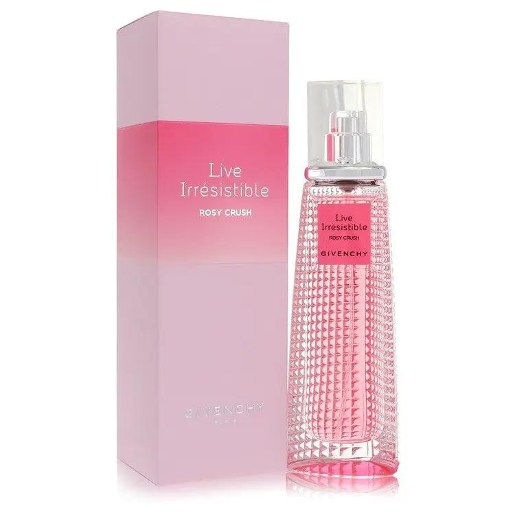 Live Irresistible Rosy Crush Eau De Parfum Florale Spray by Givenchy 50 ml by Brands HD