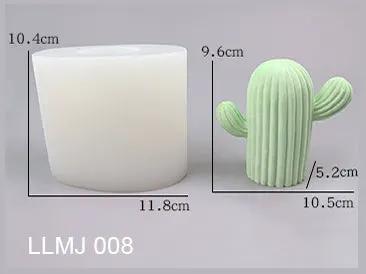 Cubic Cactus Moulds for Candle, Epoxy Resin, Jesmonite, Aqua Resin, Bramblier and Cement by Resin Art NZ